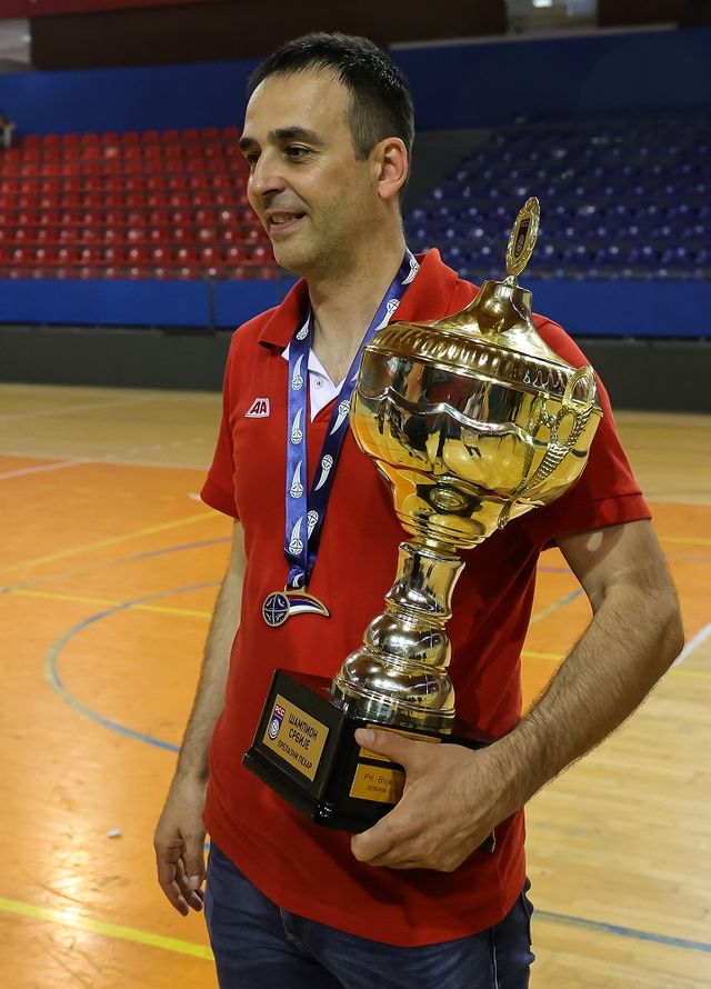 Rojević sa poslednjom titulom šampiona Srbije (©Starsport)